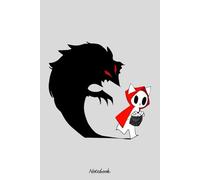 Little Red Ridding Hood car and the wolf Notebook: 120 Pages 6x9 Ruled Notebook, Journal, Daily Diary, Organizer, Planner