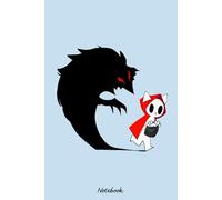 Little Red Ridding Hood car and the wolf Notebook: Notebook Journal College Ruled Lined Blank Notepad