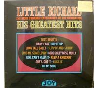 LITTLE RICHARD - HIS GREATEST HITS LP (VINYL) UK JOY 1964