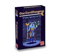 Little Rocket Games One Card Dungeon expansión M'GUF-YN RETURNS Juego de mesa en italiano e inglés