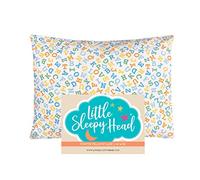 Little Sleepy Head Funda de almohada juvenil (alfabeto Sunshine, 16 x 22 pulgadas)