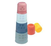 Little Smoby - Torre Mágica - Torre de Vasos - Reconocimiento de Formas y Colores - Juego de Apilamiento - Motricidad Fina - A partir de 12 Meses - Fabricado en Francia
