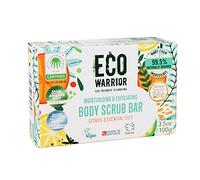 Little Soap Company Barra de limpieza sólida exfoliante hidratante y limpiadora Barra exfoliante aceites esenciales orgánicos naturales Veganos Eco Warrior Bares, cítricos, 100 gramos