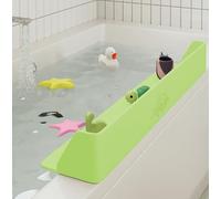 Little Splasher PlayPad original, estante de juego protector contra salpicaduras para bañera, bandeja de juguetes, almacenamiento con ventosas que se fijan a la bañera, sin ensuciar derrames de agua