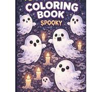 Little Spooky: Cute & Comfy Coloring Book - Cozy, Wholesome Spooky Pages for Relaxation and Stress Relief