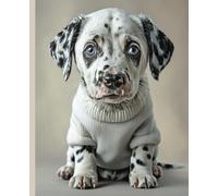 Little Spotter: Cute Dalmation Puppy Notebook: Lined Journal for Dog Lovers, Kids, or Daily Notes