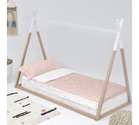 Little star Saco nórdico 90x200 cm (Cama 90) Sin relleno Rosa