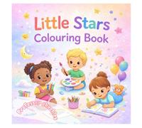 LITTLE STARS: Simple & Cute colouring book