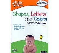 Little Steps: Letters Shapes & Colors [Reino Unido] [DVD]