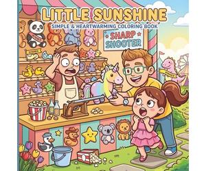 Little Sunshine: Bold and Easy Dad and Daughter Coloring Book with Cute Everyday Moments, Cozy Adventures, and Heartwarming Family Bonding Scenes for Kids and Parents