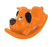 Little Tikes Caballo balancín, Juego Activo para niños pequeños, Asas de una Sola Cara con Agarre y sillín Estable para Mayor Seguridad, construcción Robusta, Perro (Naranja)