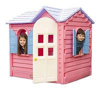 Little Tikes- Country Cottage Campo-Casa Exteriores-Incluye Cocina, Teléfono Y Más-Fomenta El Juego Activo E Imaginativo-Para Niños A Partir De 2 Años-Rosa, Color (440R00060)