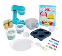 Little Tikes Creative Chefs Baker’s Kit - con Arena Especial de Juego Make-It! Mix, 18 Accesorios, Juego de Panadería Realista para Niños y Niñas a Partir de 3 Años, NO Comestible