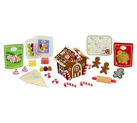 Little Tikes Creative Chefs Gingerbread House Kit - Viene con Make It Mix y 22 Accesorios Realistas, Juego de Cocina de Simulación, NO Comestible, Adecuado para Niños y Niñas Mayores de 3 Años