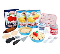 Little Tikes Creative Chefs Pie Kit - con Arena de Juego Make-It! Mix, 22 Accesorios, Molde de Pasteles Realista para Juego Simulado, NO Comestible, para Niños y Niñas Mayores de 3 Años
