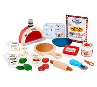 Little Tikes Creative Chefs Pizza Kit - con Arena Especial de Juego Make-It! Mix, 22 Accesorios, Juego de Chef de Pizza Realista, para Niños y Niñas Mayores de 3 Años, NO Comestible