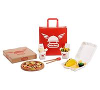 Little Tikes First Food Delivery Set - Juguete realista con más de 200 accesorios que incluyen tacos, pizza, fideos y más - Desarrolla la imaginación y la creatividad - Edad: 3+ años