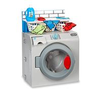 Little Tikes First Washer-Dryer-Interactiva Sonidos-Electrodoméstico Realista de Juguete para Niños, color lavadora-secadora (MGA Entertainment 651410)