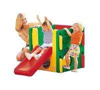 Little Tikes Gimnasio de Actividades Junior Escala, Gatea y Deslízate, Juguete de jardín duradero, Promueve el Desarrollo Físico, Uso en Interiores o Exteriores, Edad a partir de 18 meses