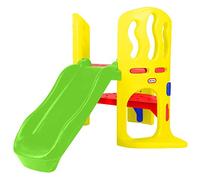 little tikes Hide & Slide Tobogán - Juego de Exterior - Plataformas Anchas, Multinivel, Fácil para Subirse - Fomenta el Juego Activo - para Niños de 24 Meses a 6 Años - Requiere Montaje
