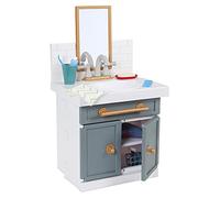 Little Tikes Mi primer lavabo - Con grifo que funciona - Con 12 accesorios de baño - Juguete interactivo multicolor - Edad: a partir de 2 años