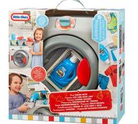 Little Tikes Retro Washer Dryer Inspirada En Los 50 - Aparato De Juego Realista Para Niños - Lavadora-Secadora De Juguete Con 7 Accesorios Y Sonidos Retro Realistas - Para Niños Y Niñas +2 Años