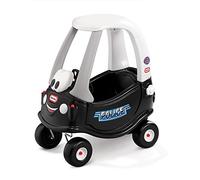 Little Tikes Patrol Police Car - Cochecito Correpasillos Cozy Coupe para Niños, con Puertas y Bocina Funcionales, Suelo Extraíble, Fomenta el Juego Creativo, para Niños Entre 18 Meses y 5 Años