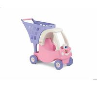 Little Tikes Princess Cozy Coupe Shopping Cart - Carrito de Juguete para niños, Mucho Espacio, Fomenta el Juego Creativo, para Niños entre 3 y 10 Años