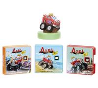 Little Tikes Story Dream Machine Axel The Truck Story Collection, Storytime, libros, HarperCollins, personaje de reproducción de audio, regalo y juguete para mayores de 3 años