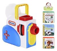 Little Tikes Story Dream Machine - Juego de iniciación de Storytime, libros, Little Golden Book, reproducción de audio, personaje de The Poky Little Puprit, luz nocturna, regalo de juguete para niños