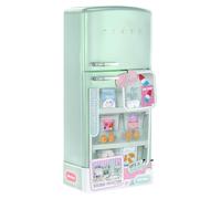 little tikes Sweet Spaces Modular Kitchen Refrigerator - Frigorífico en tono verde agua con surtido de alimentos, ideal para una diversión culinaria a partir de 3 años