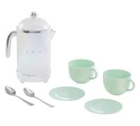 Little Tikes Sweet Spaces Tea Set - Juego de té en Tono Verde Agua con Tetera, Tazas y Accesorios, Ideal para escenarios de simulación de la Hora de la merienda a Partir de 3 años