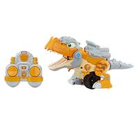 little tikes- Little Dinosaur T-Rex Strike-Juguete teledirigido-Mastica, Camina, ruge y Gira-Vehículo con Forma de Dinosaurio con música y Efectos de Sonido-Edad: 4+ años, Multicolor (656767)