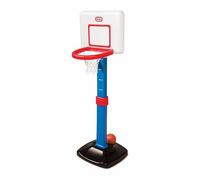 Little Tikes TotSports Canasta y Tablero de Baloncesto - Altura Ajustable - De 18 Meses a 5 Años