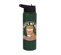 Little Treat Club Funny Snack Reward Quote Stainless Steel Insulated Water Bottle