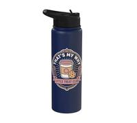 Little Treat Club Funny Snack Reward Quote Stainless Steel Insulated Water Bottle