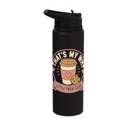 Little Treat Club Funny Snack Reward Quote Stainless Steel Insulated Water Bottle