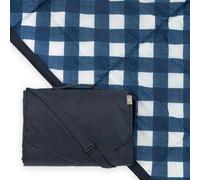 Little Unicorn - Manta de Picnic Lavable Manta de Juego Impermeable con Parte Inferior aislada e Impermeable, Manta de Playa - 152 x 152 cm - Varios tamaños (Navy Plaid)