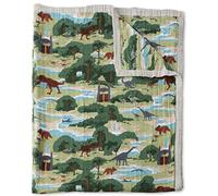 Little Unicorn Manta muselina algodón bebé Jurassic World 150cm x 180cm