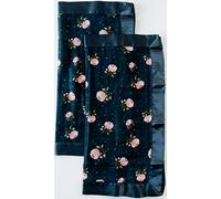 Little Unicorn Muselina de algodón apego bebé Midnight Rose 40cm x 40cm