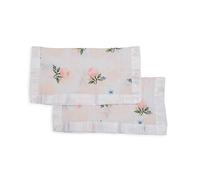 Little Unicorn Muselina de algodón apego bebé Watercolor Rose 40cm x 40cm