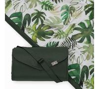 Little Unicorn | Outdoor Blanket 5 x 5 - Manta de exterior 1,52 m x 1,52 m (Tropical Leaf)