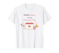 Little Valentine Baby Coming Soon Camiseta