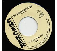 LITTLE WALTER - LITTLE WALTER Crazy Mixed Up World/My Baby Is Sweeter 7"
