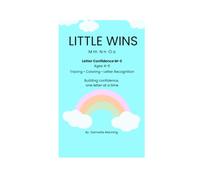 Little Wins: Letter Confidence M-S: A Gentle, Confidence-Building Coloring Workbook for Learning Capital and Lowercase Letters (Ages 4-6) (Little Wins Alphabet Confidence Series)