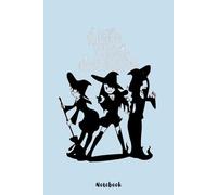 Little Witch Academia Notebook: Notebook College Ruled Lined | Cottagecore Aesthetic Journal for School