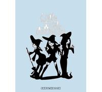 Little Witch Accademia Sketchbook: 110 pages, 8.5x11 Blank Pages, For Kids, Boys, Girls, Teens, Adults - Simple Note Pad for Drawing, Writing, Painting, Sketching or Doodling