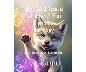 Little Wolf Learns Sanskrit: A Fun Alphabet Adventure: Learn Devanagari Letters for Kids