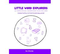 Little Word Explorers | An educational crosswords book for kids aged 4-6