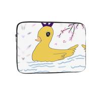 Little Yellow Duck - Funda para portátil de 25,4 cm, adecuada para laptop, tableta, viajes, funda simple